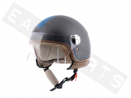 Helm Demi Jet CGM 109V Santa Monica Titanium Matt (Visier geformt)